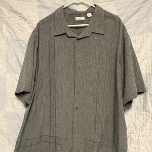 Men's Cafe Luna Grey Button up casual
